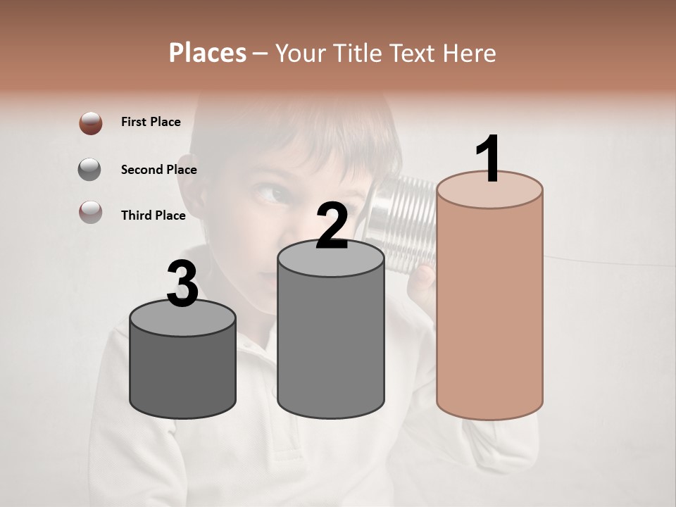 Listen Young Curiosity PowerPoint Template