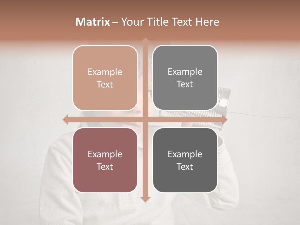 Listen Young Curiosity PowerPoint Template