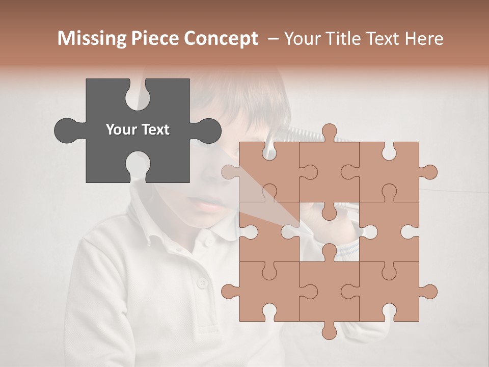 Listen Young Curiosity PowerPoint Template