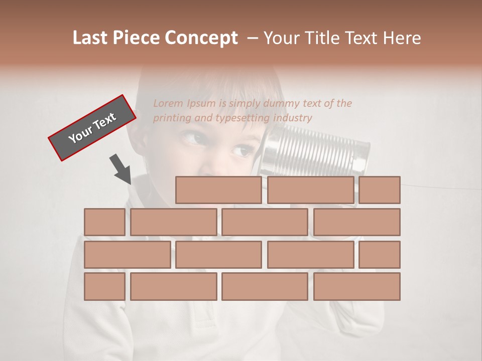 Listen Young Curiosity PowerPoint Template