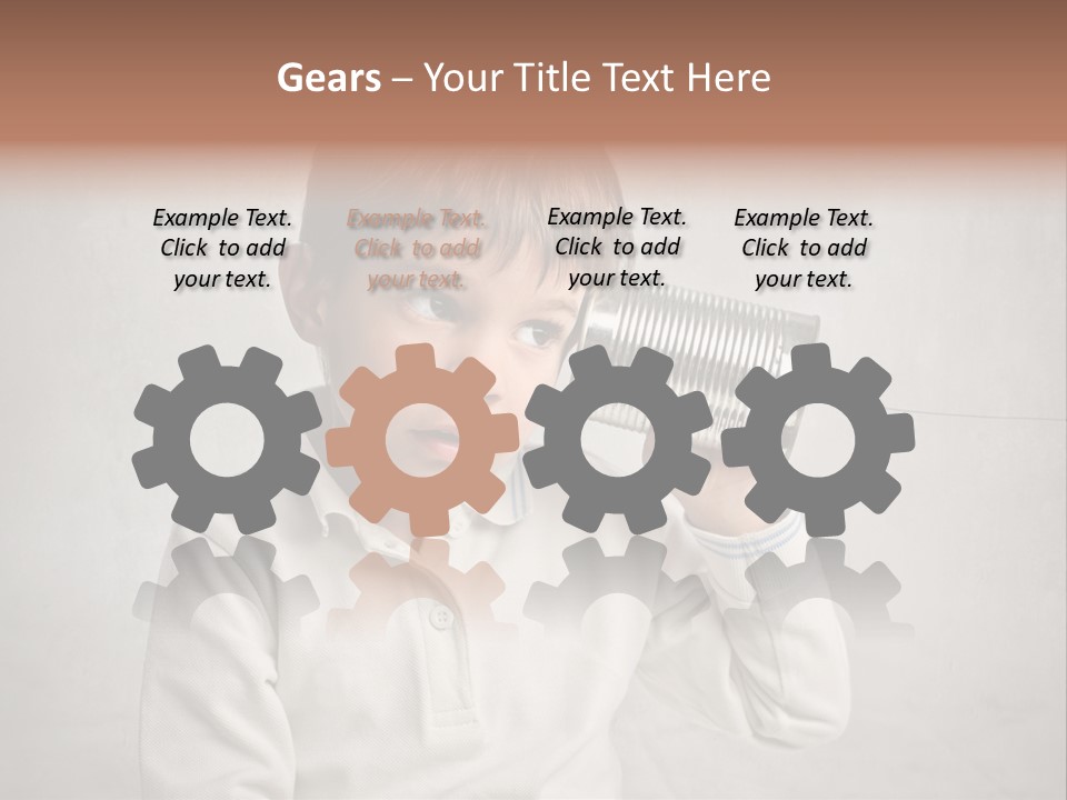 Listen Young Curiosity PowerPoint Template