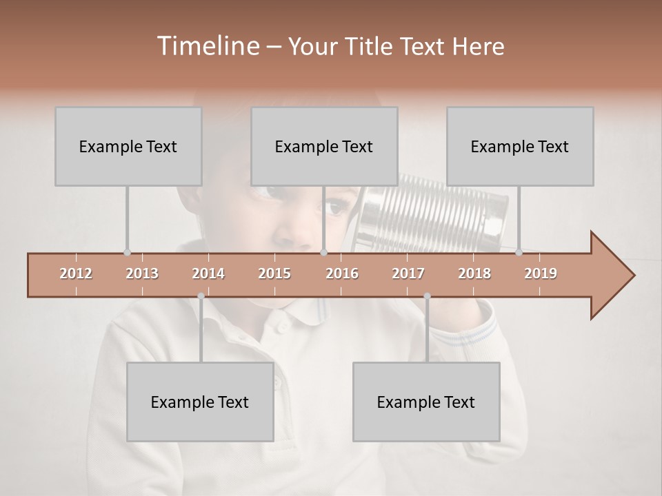 Listen Young Curiosity PowerPoint Template