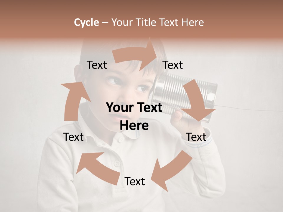 Listen Young Curiosity PowerPoint Template