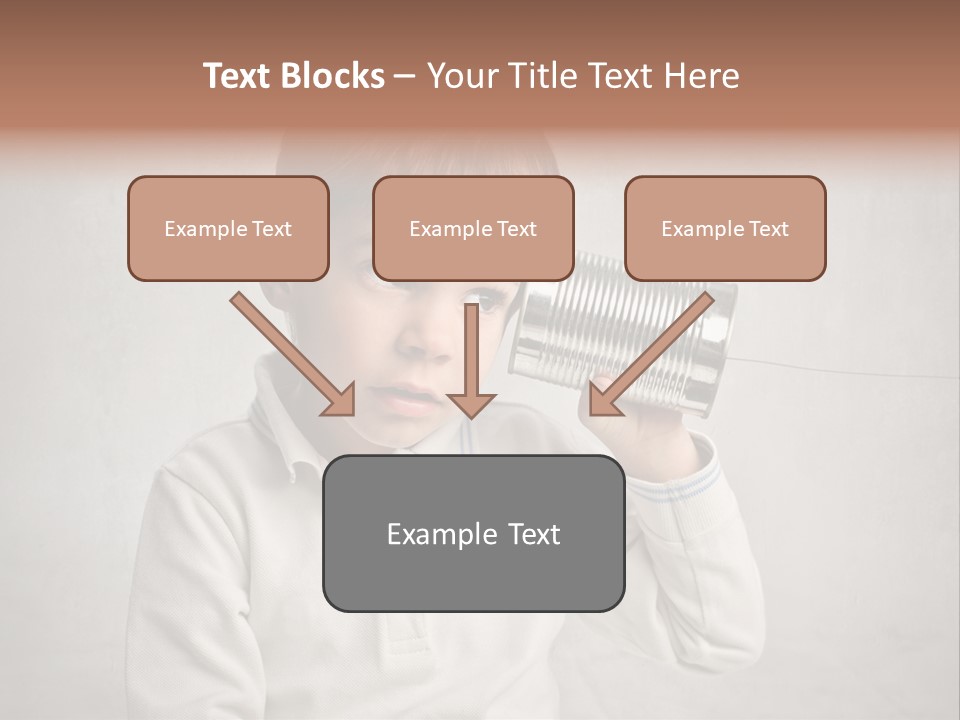 Listen Young Curiosity PowerPoint Template