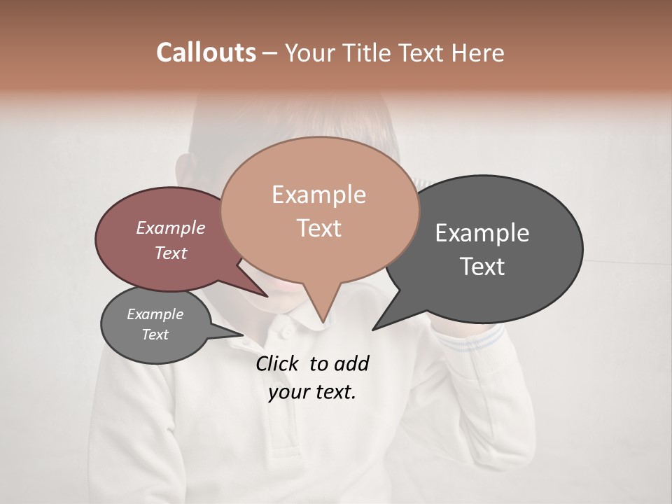 Listen Young Curiosity PowerPoint Template