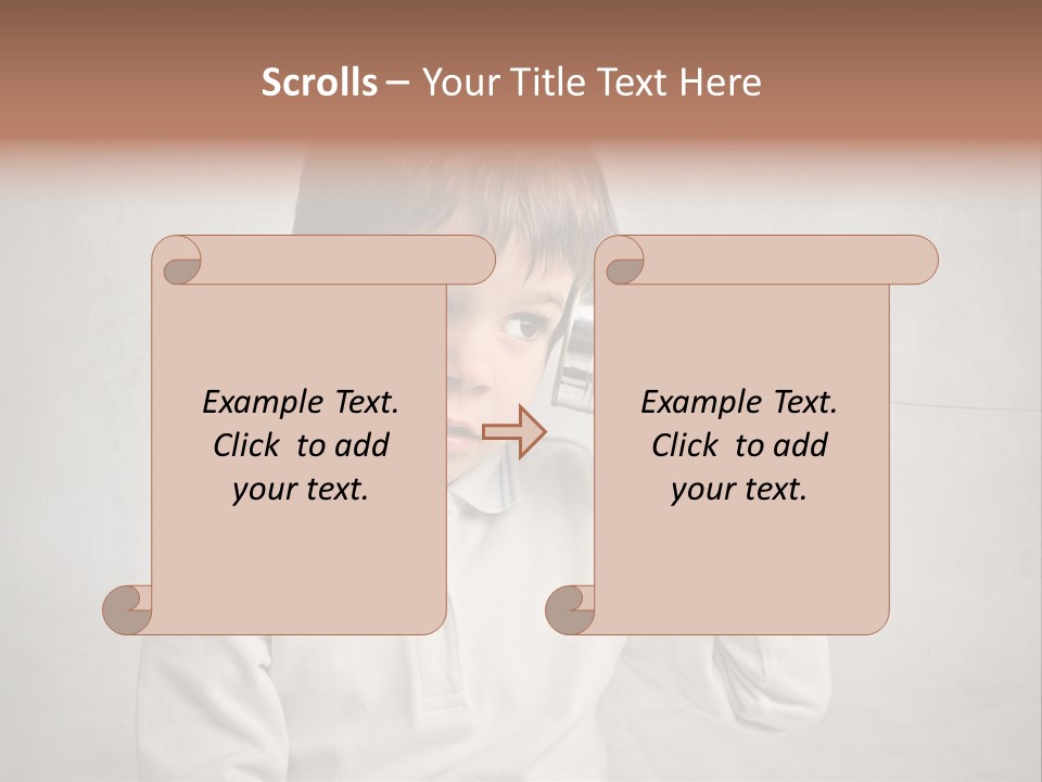 Listen Young Curiosity PowerPoint Template