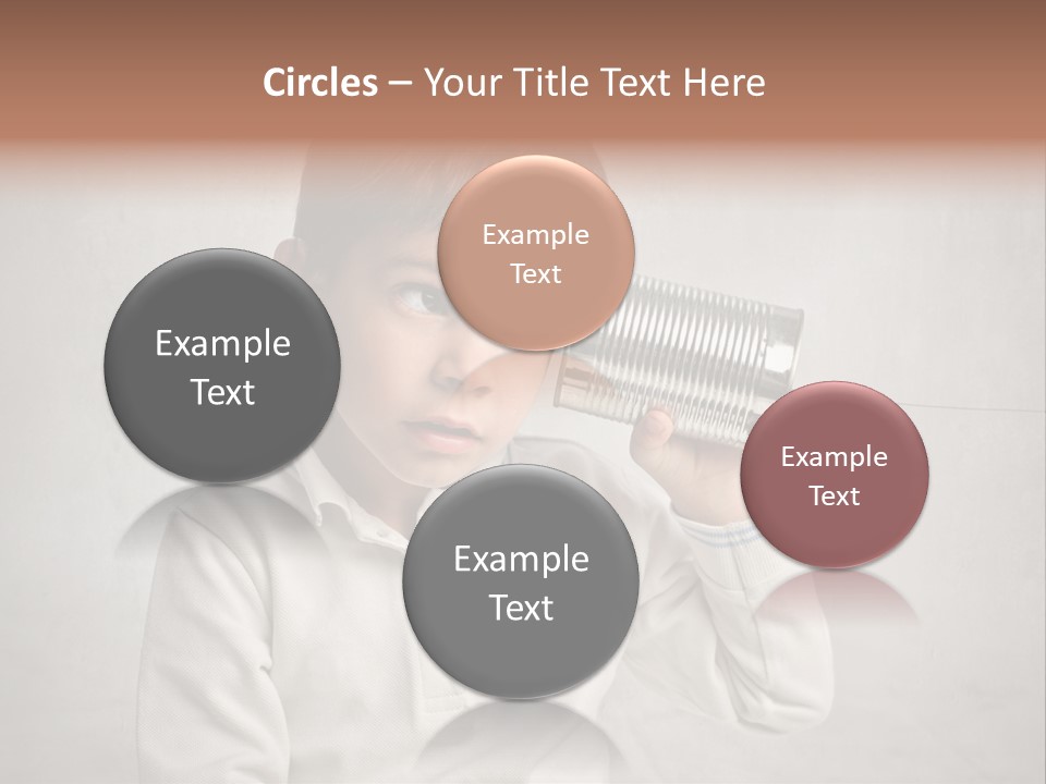 Listen Young Curiosity PowerPoint Template