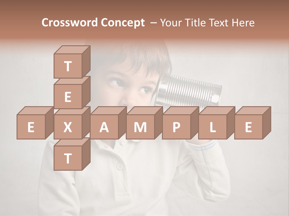 Listen Young Curiosity PowerPoint Template