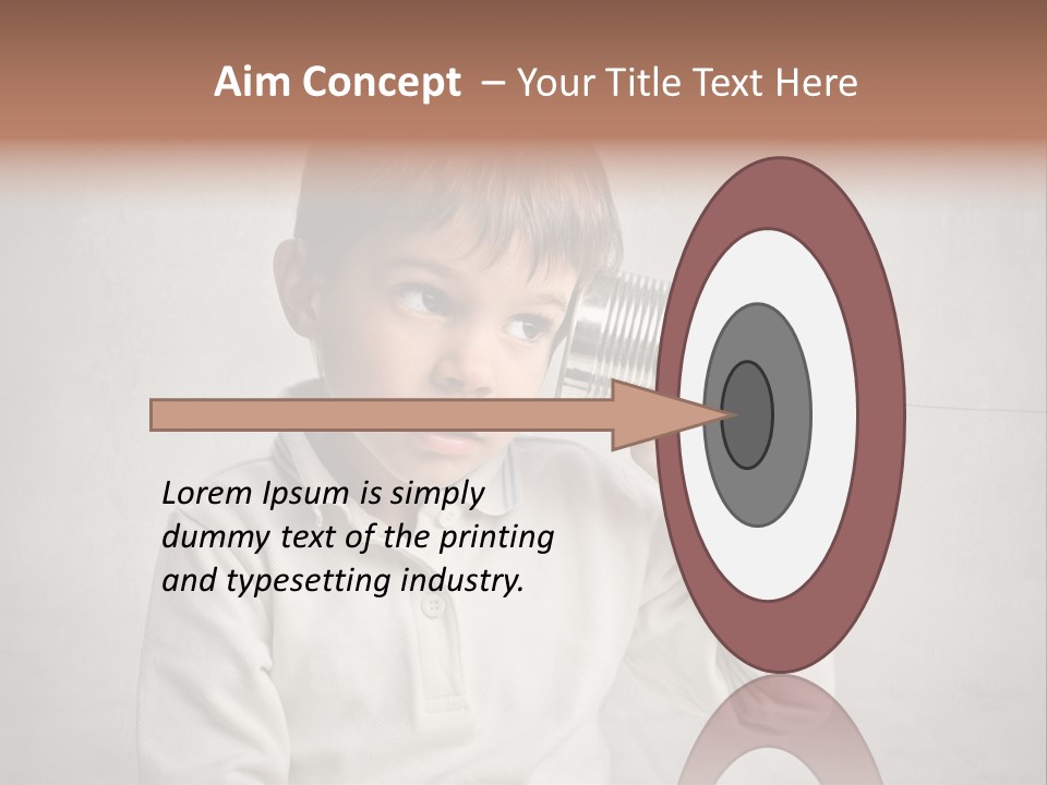 Listen Young Curiosity PowerPoint Template