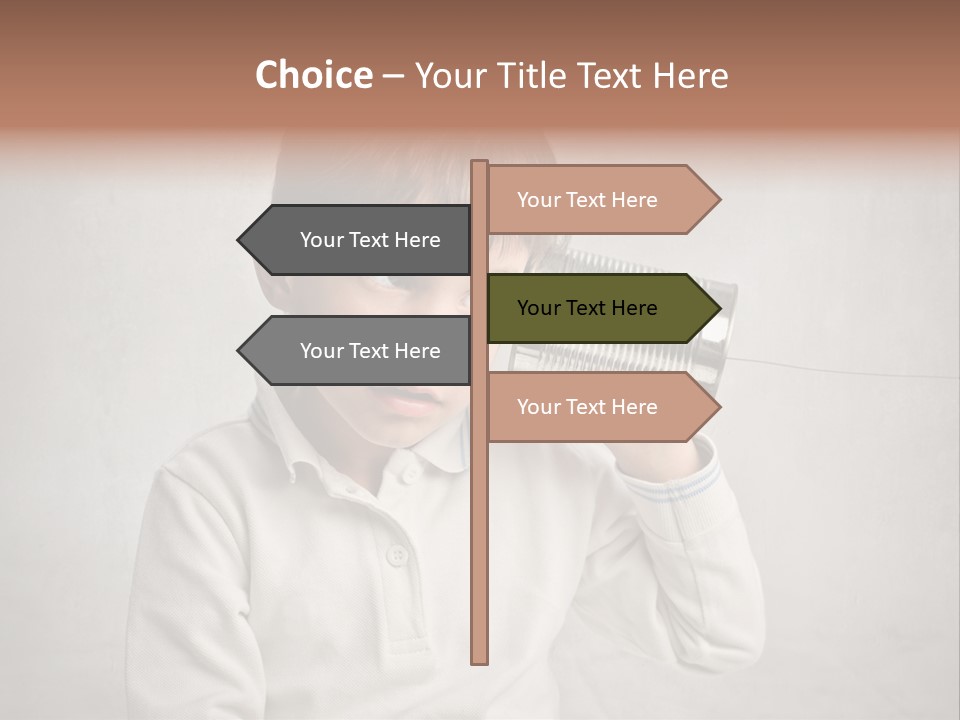 Listen Young Curiosity PowerPoint Template