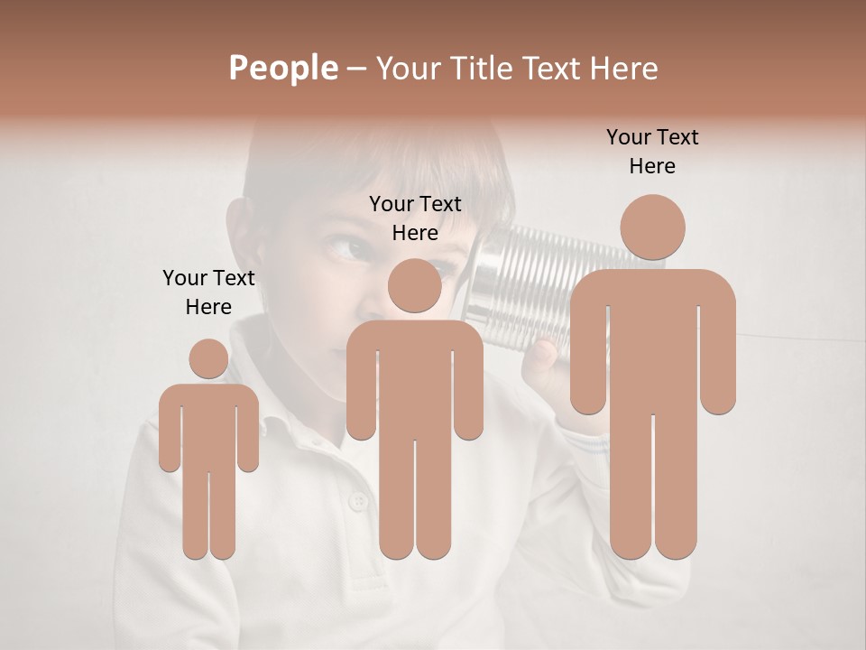 Listen Young Curiosity PowerPoint Template