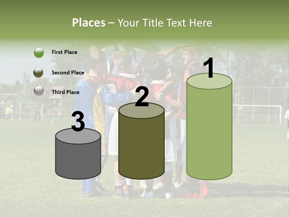 Recreation Team Player Girl PowerPoint Template