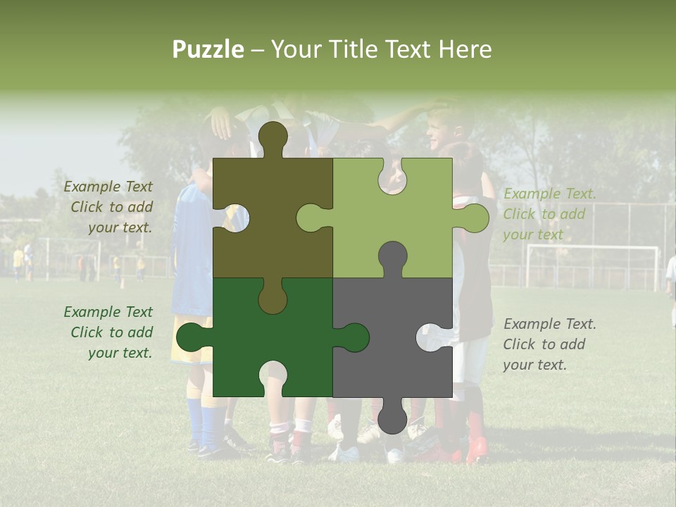 Recreation Team Player Girl PowerPoint Template