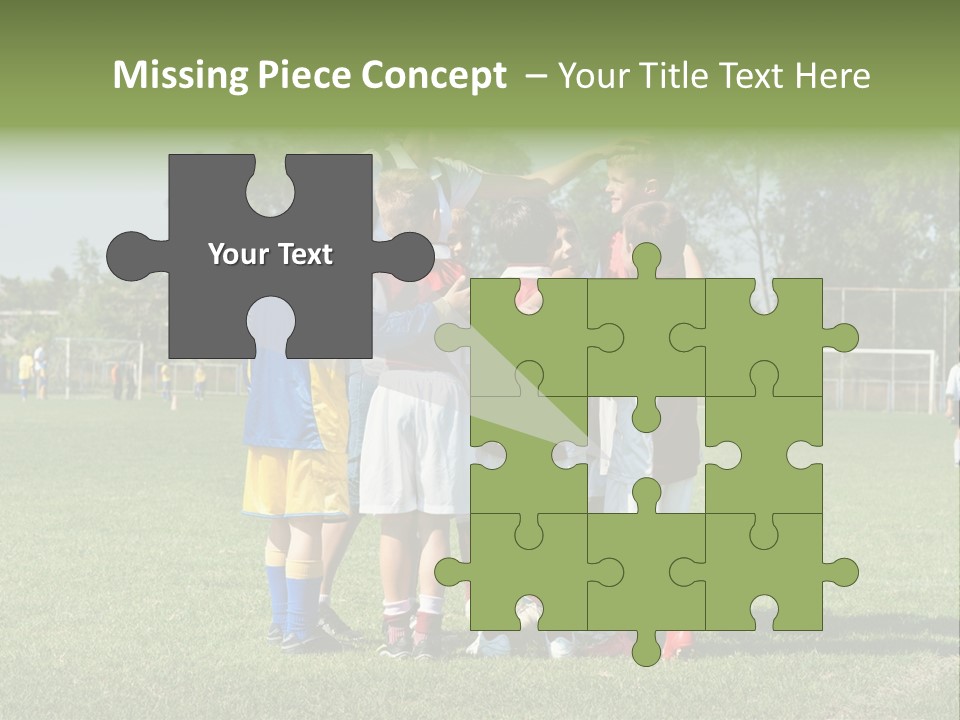 Recreation Team Player Girl PowerPoint Template