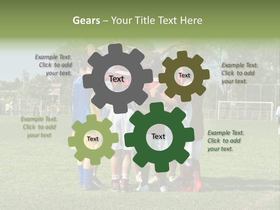 Recreation Team Player Girl PowerPoint Template