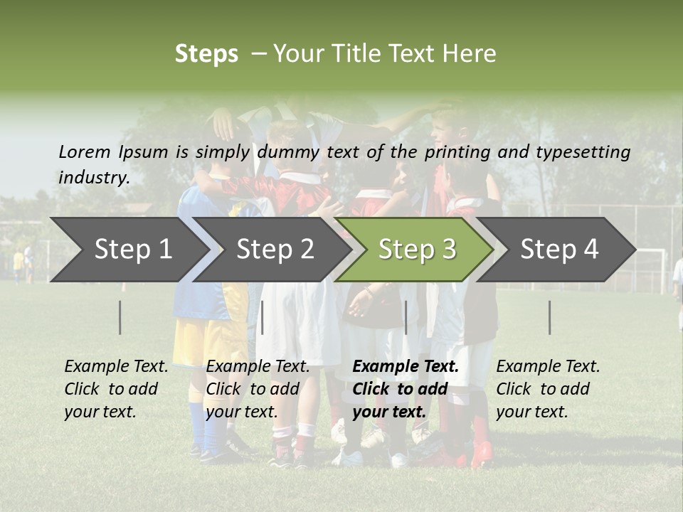 Recreation Team Player Girl PowerPoint Template