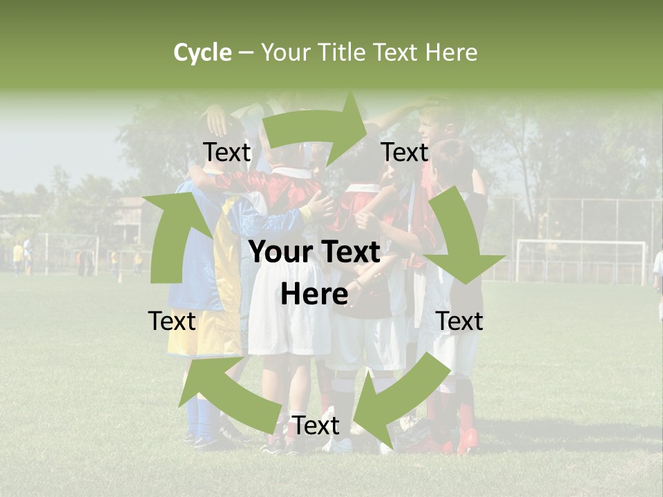 Recreation Team Player Girl PowerPoint Template