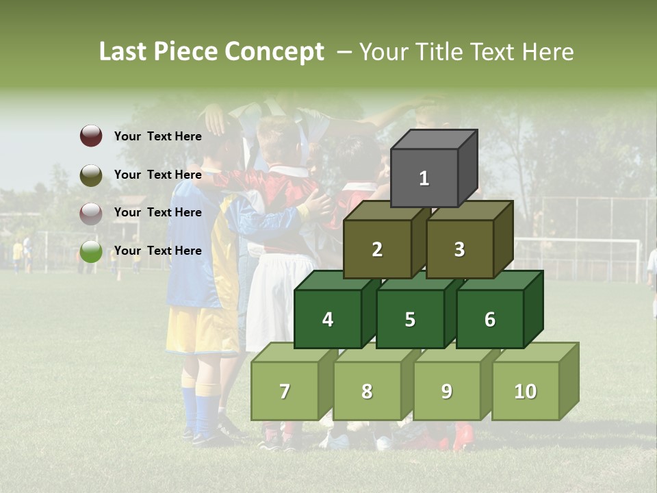 Recreation Team Player Girl PowerPoint Template