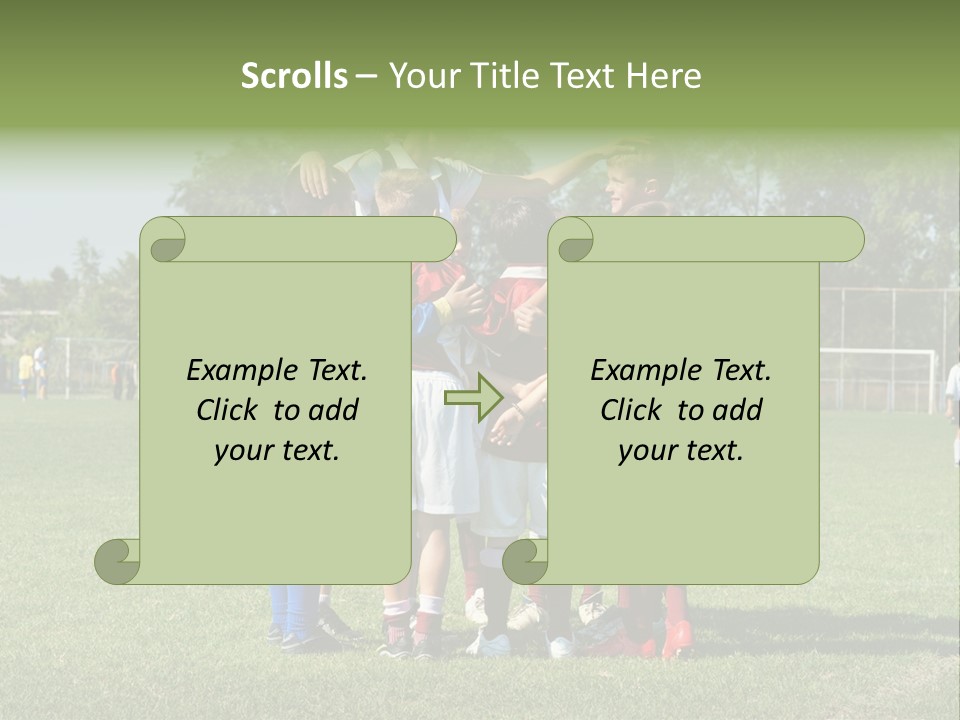 Recreation Team Player Girl PowerPoint Template