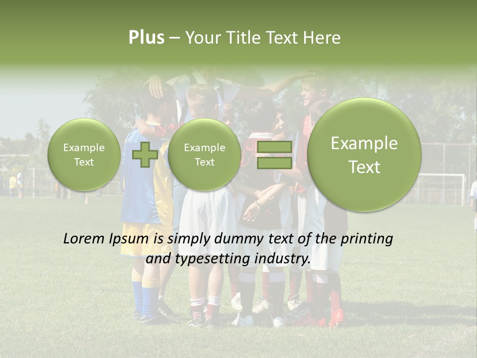 Recreation Team Player Girl PowerPoint Template