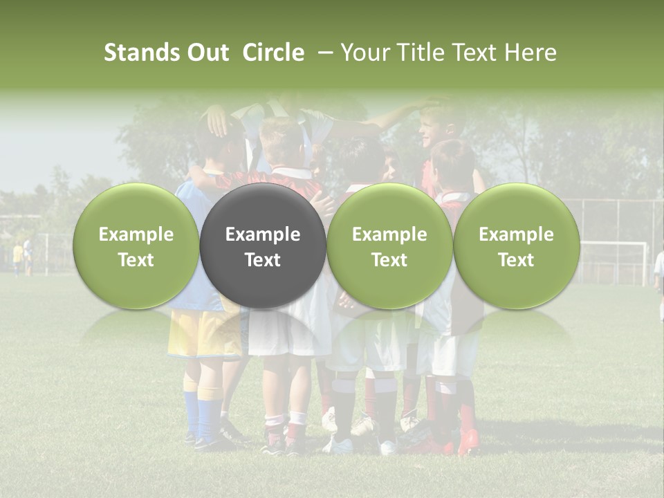 Recreation Team Player Girl PowerPoint Template