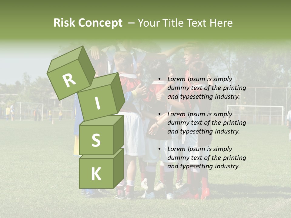 Recreation Team Player Girl PowerPoint Template