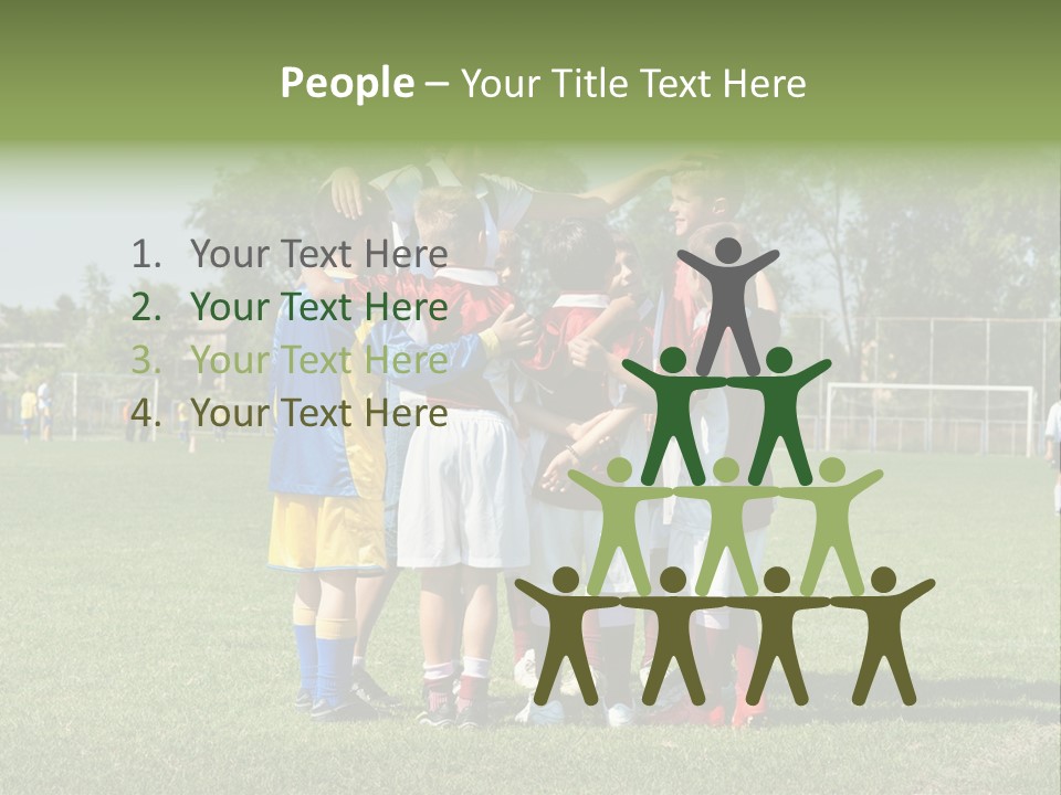 Recreation Team Player Girl PowerPoint Template