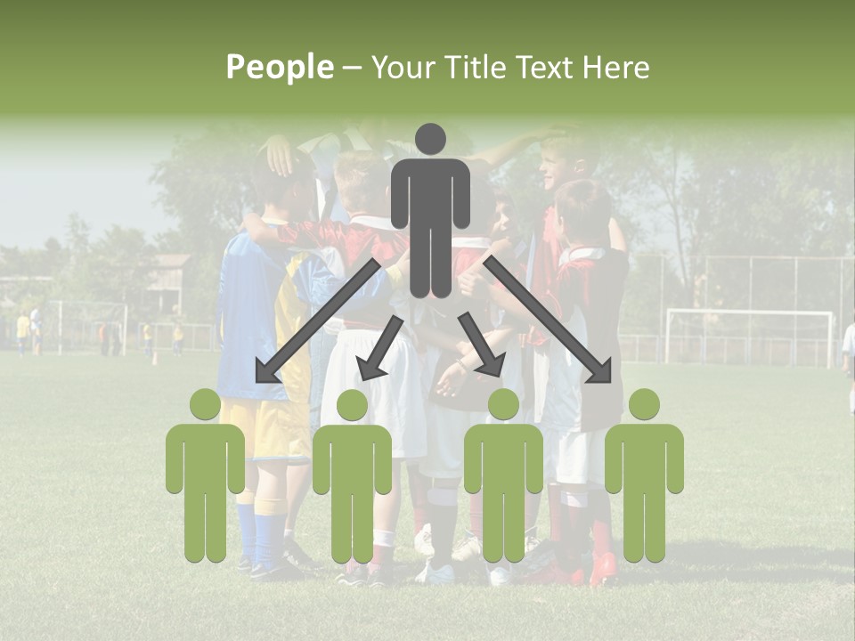 Recreation Team Player Girl PowerPoint Template