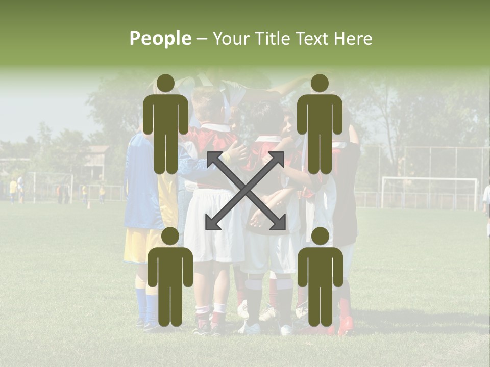 Recreation Team Player Girl PowerPoint Template