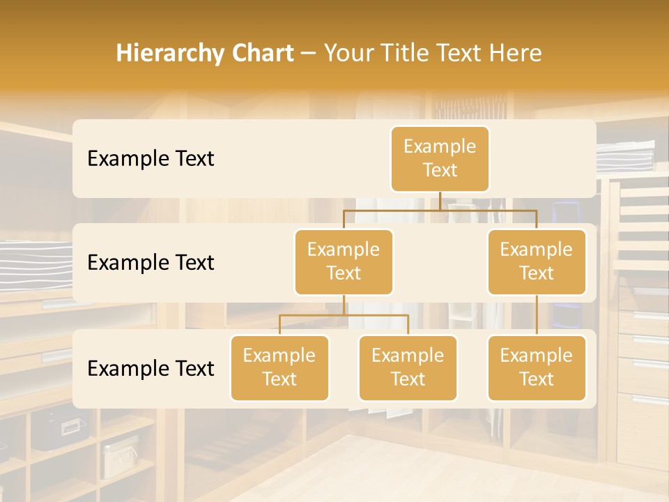 Drawer Clothing Interior PowerPoint Template
