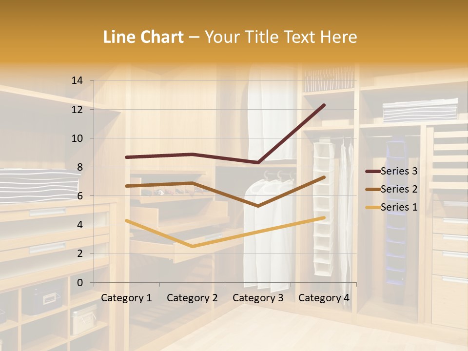 Drawer Clothing Interior PowerPoint Template
