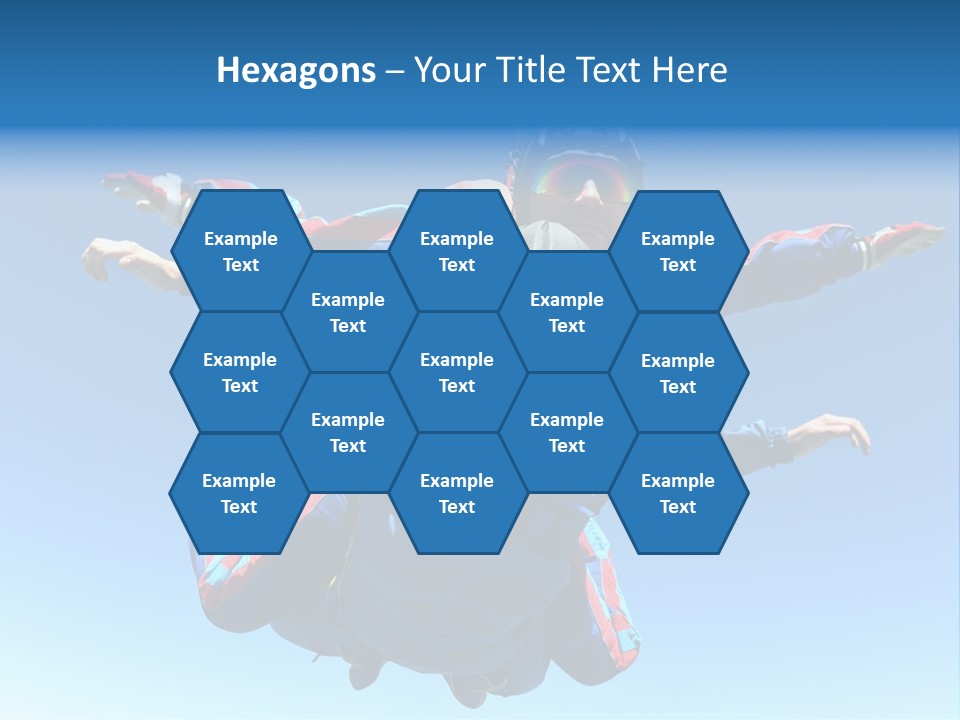 A Couple Of People That Are In The Air PowerPoint Template