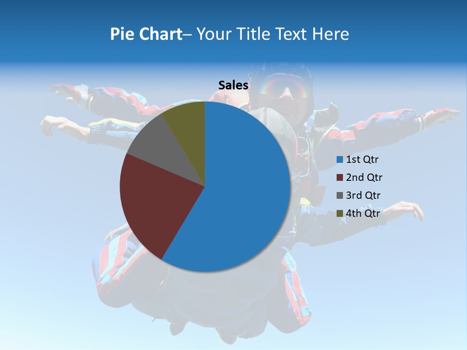 A Couple Of People That Are In The Air PowerPoint Template