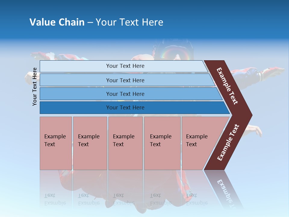 A Couple Of People That Are In The Air PowerPoint Template