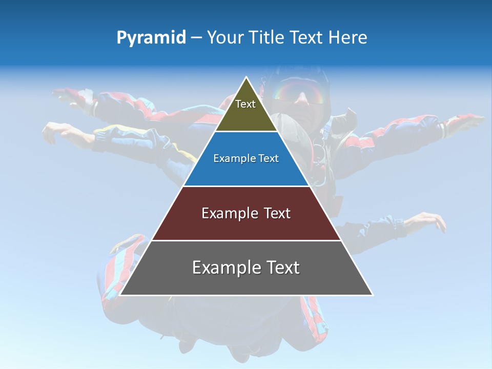 A Couple Of People That Are In The Air PowerPoint Template