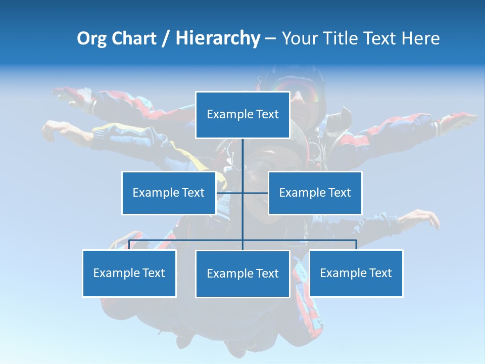 A Couple Of People That Are In The Air PowerPoint Template