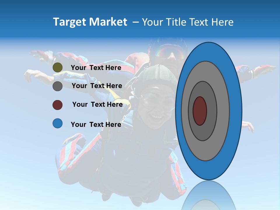 A Couple Of People That Are In The Air PowerPoint Template