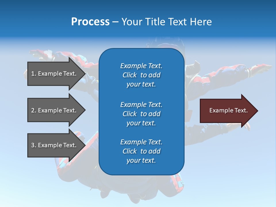 A Couple Of People That Are In The Air PowerPoint Template