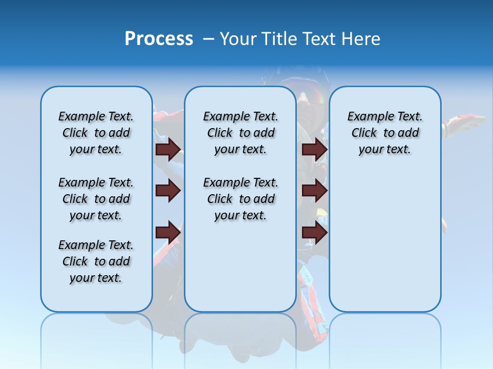 A Couple Of People That Are In The Air PowerPoint Template