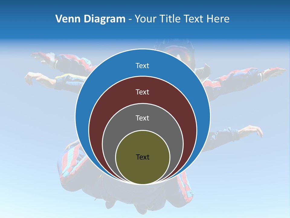 A Couple Of People That Are In The Air PowerPoint Template