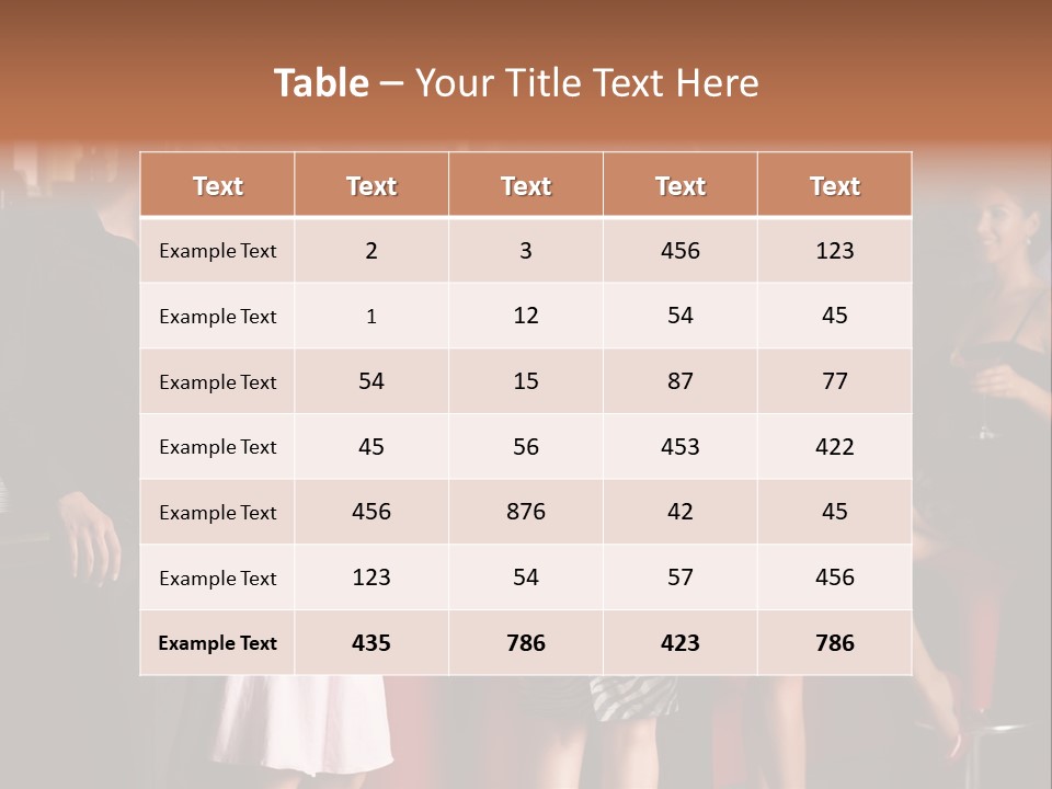 Party Hug Wine PowerPoint Template