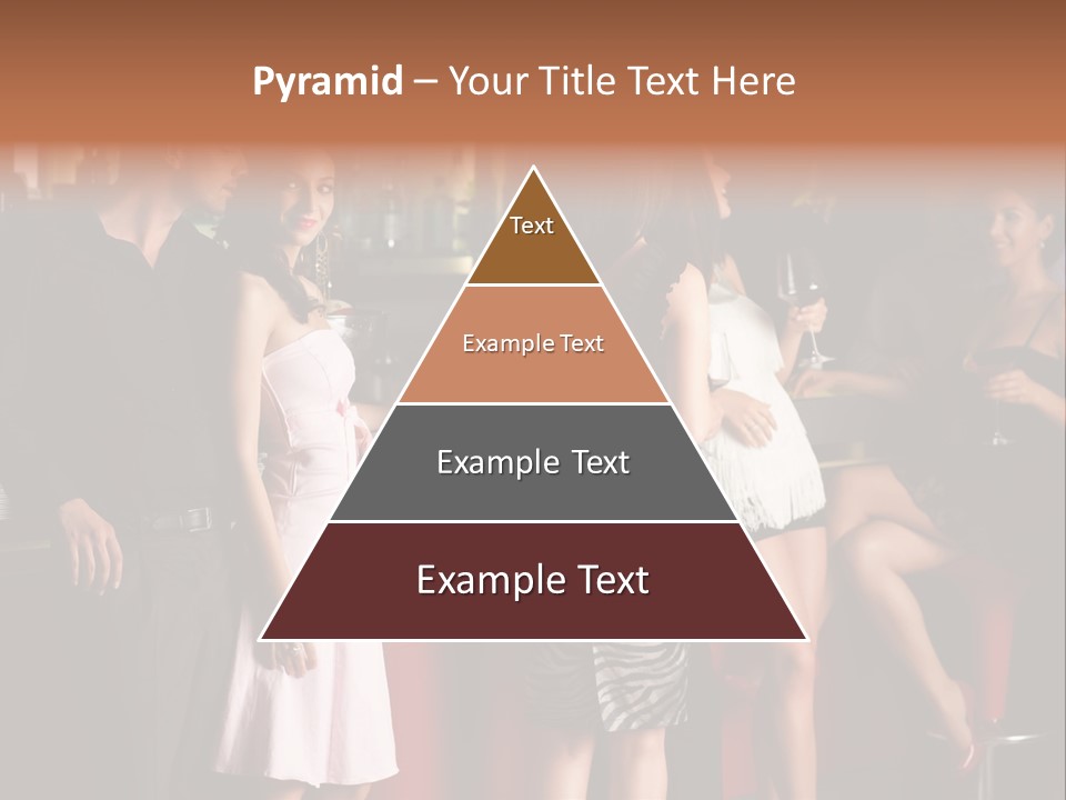 Party Hug Wine PowerPoint Template