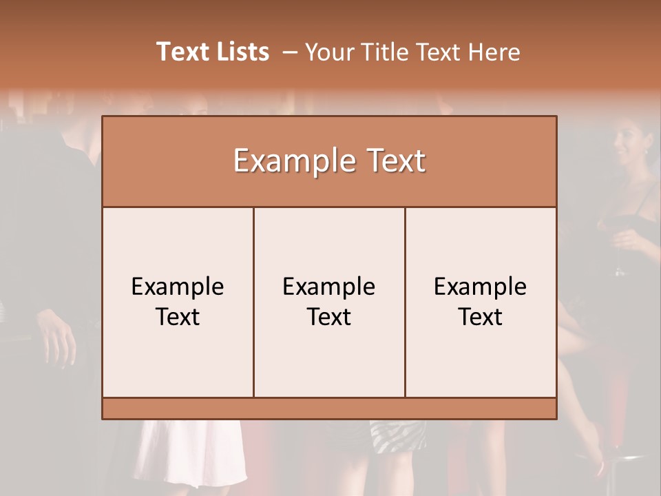 Party Hug Wine PowerPoint Template