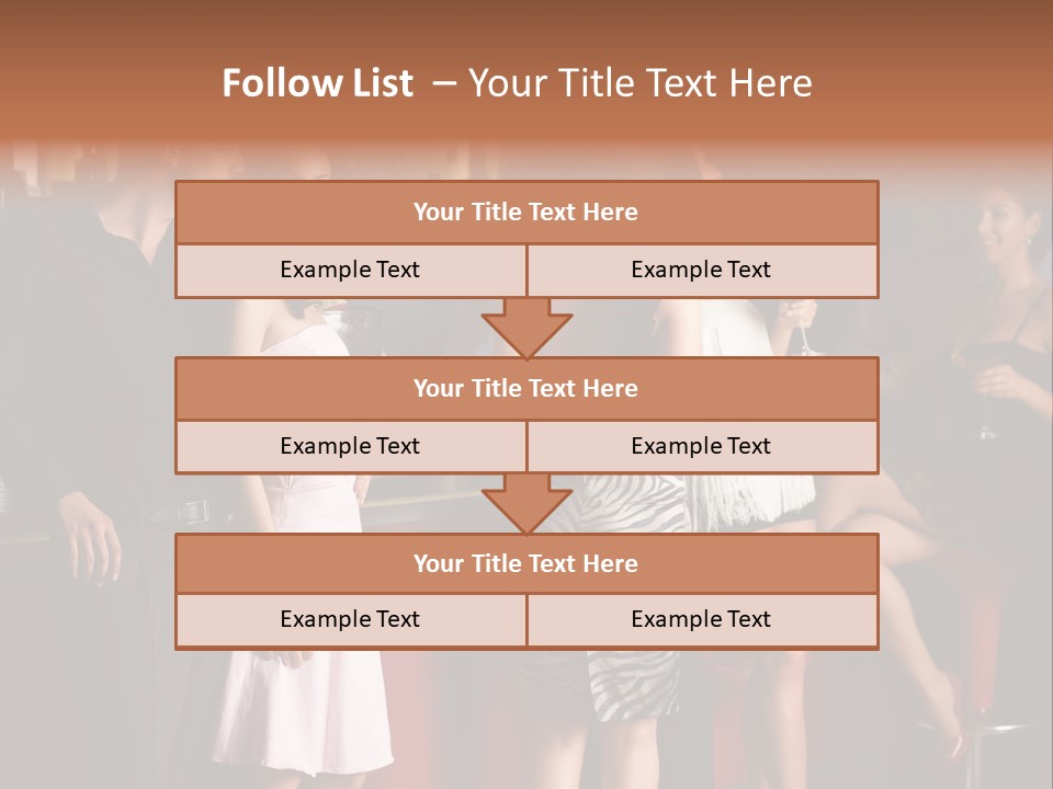 Party Hug Wine PowerPoint Template