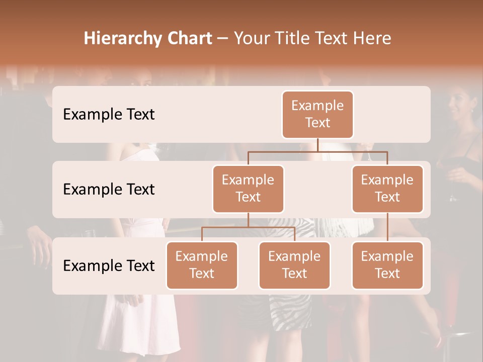 Party Hug Wine PowerPoint Template