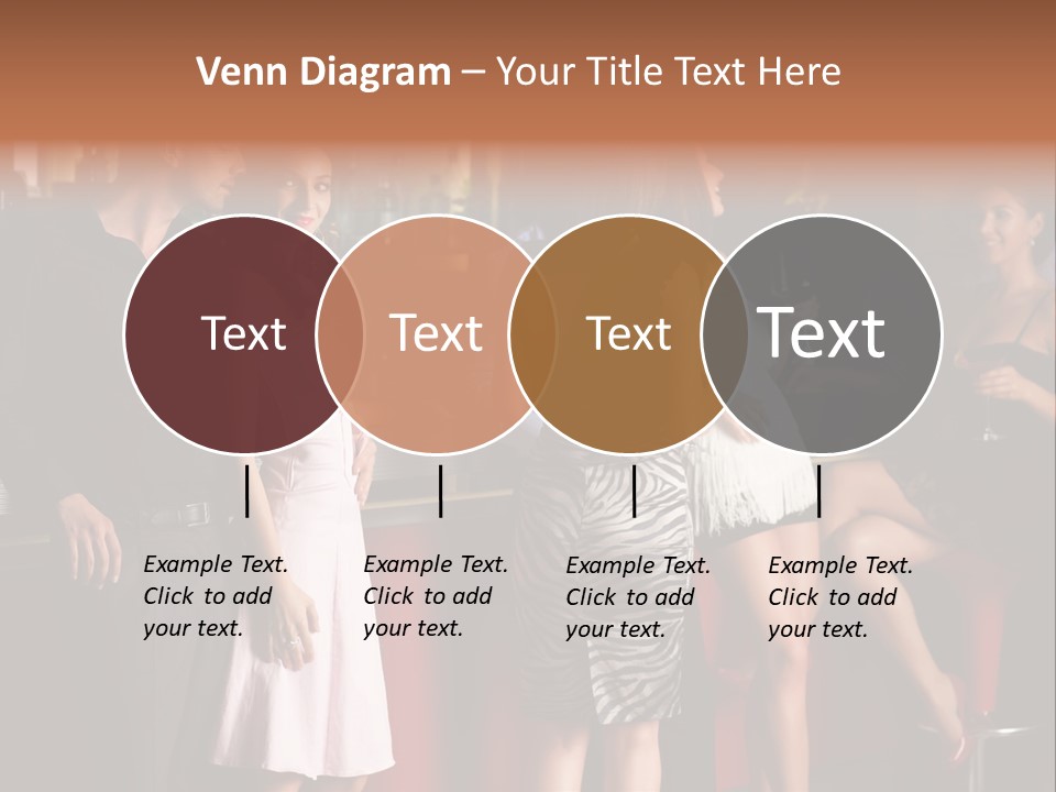 Party Hug Wine PowerPoint Template