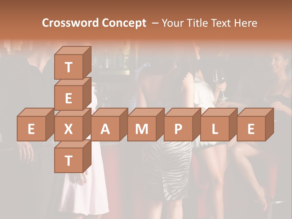 Party Hug Wine PowerPoint Template