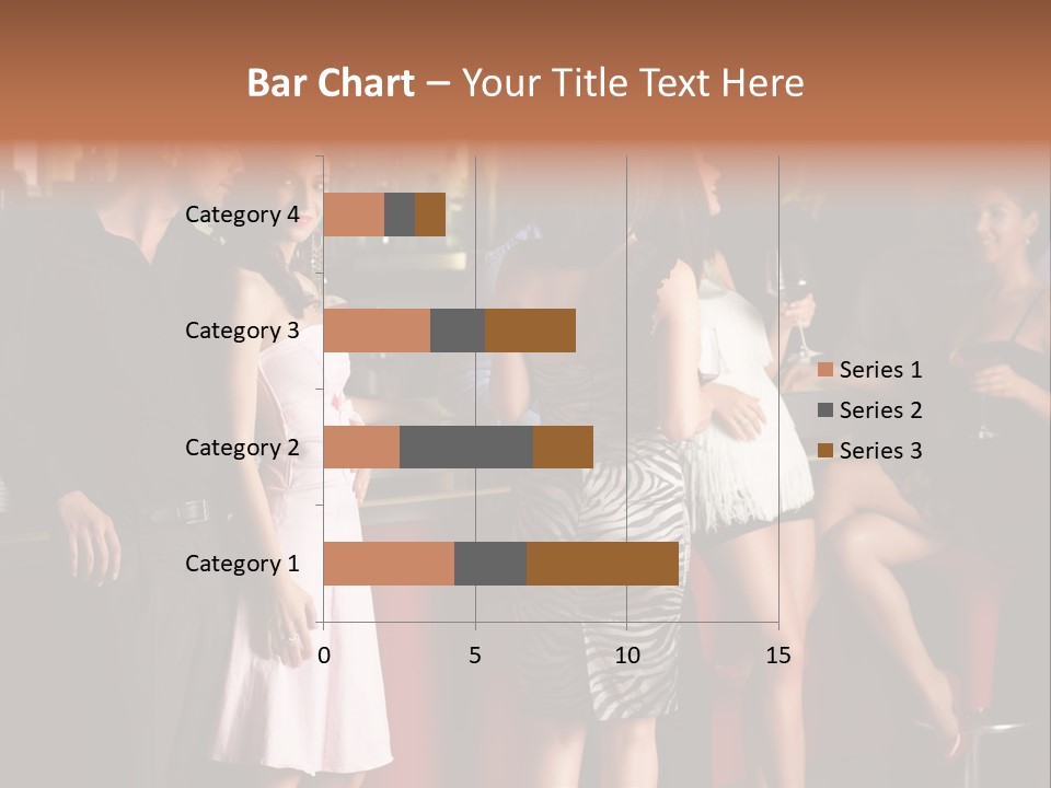 Party Hug Wine PowerPoint Template