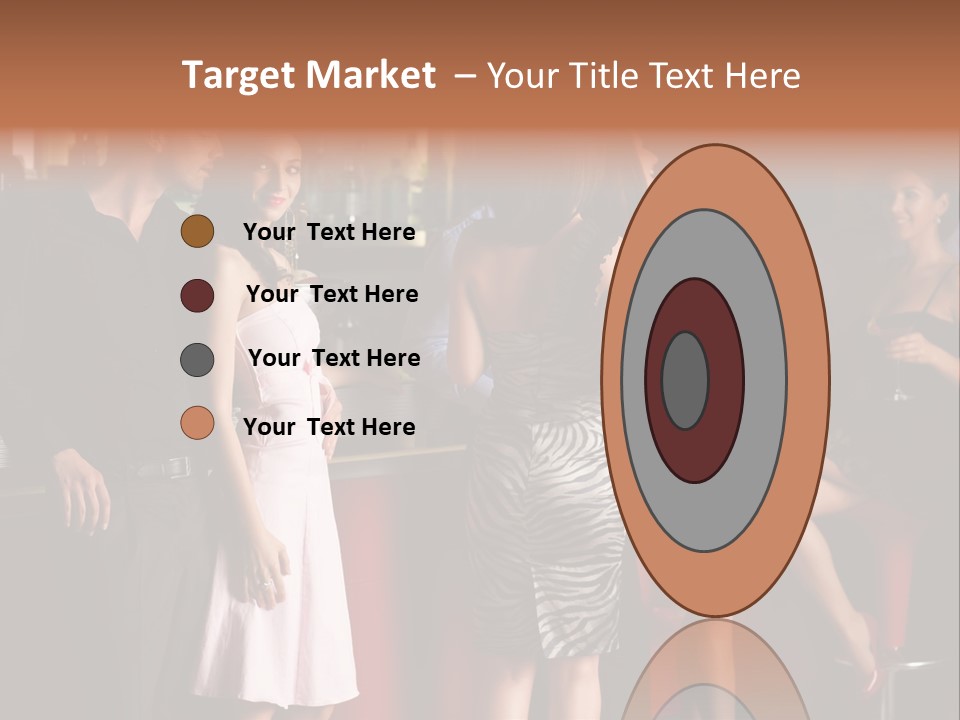 Party Hug Wine PowerPoint Template