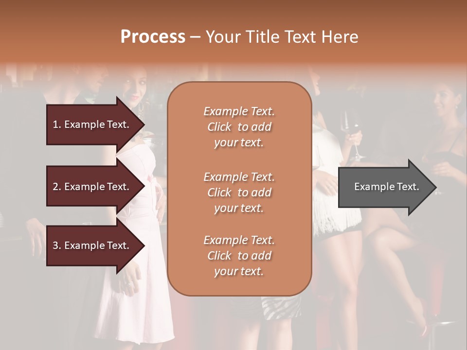 Party Hug Wine PowerPoint Template